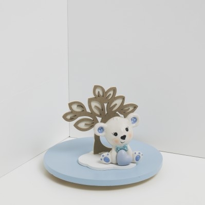 ORSETTO MASCHIO CON ALBERO