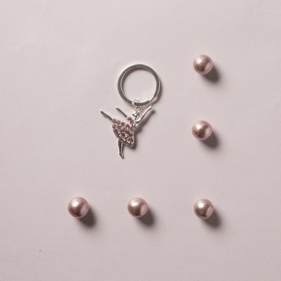 PORTACHIAVI SILVER BALLERINA CM.3