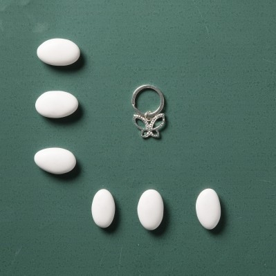 PORTACHIAVI SILVER FARFALLA CM.2,5