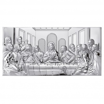 pannello sacro “Ultima cena” – 9×13 cm
