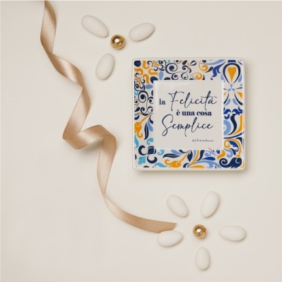PIATTINO MAIOLICA - CLARALUNA 2025