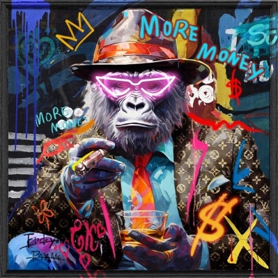 QUADRO LED MONKEY
