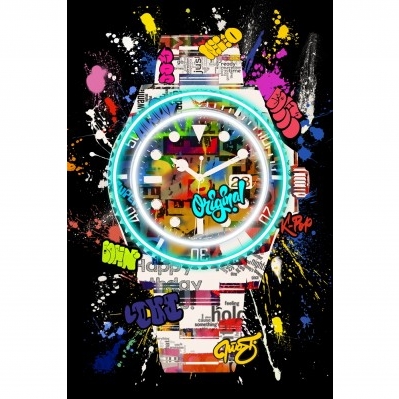 QUADRO LED OROLOGIO ROLEX