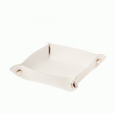 RAFFINATO CESTO QUADRATO CM.17X17 BIANCO 6/144
