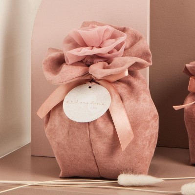 SACCHETTO CONFETTI ROSE - SMALL ROSA