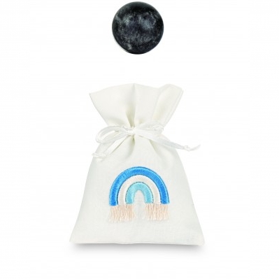 SACCHETTO ARCOBALENO AZZURRO