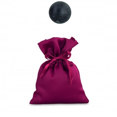 SACCHETTO CONFETTI RASO BORDEAUX