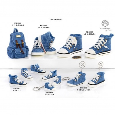 SCARPA GINNASTICA CELESTE 7 CM. RESINA