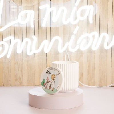 SCATOLA CANDELA COMUNIONE FEMMINA