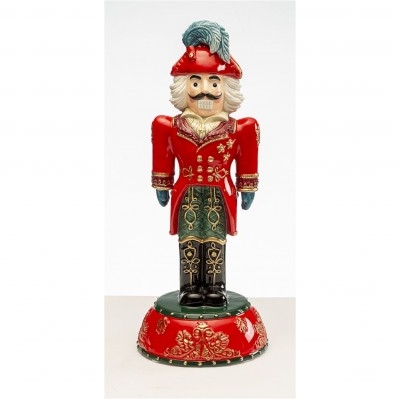 SCHIACCIANOCI ROSSO IN CERAMICA