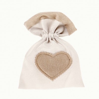 SACCOCCINO CONFETTI SOFFICE BAG CM.10X13 BEIGE 