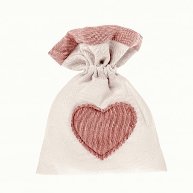 SACCOCCINO CONFETTI SOFFICE BAG CM.10X13 ROSA ANTICO 