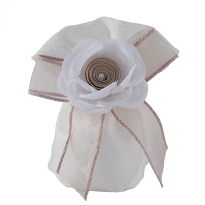 PORTA CANFETTI SOFI' PALLA DM 7 H 11 BEIGE 