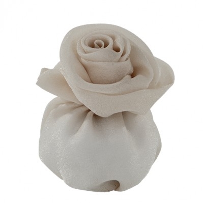 SACCHETTO CONFETTI SOFT ROSE BAG DM 6 H 9 BEIGE 