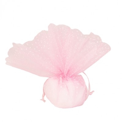 SACCHETTO CONFETTI SPUMA BAG 2 VELI DM.25 ROSA 