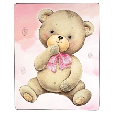 QUADRO BABY ROSA CM.40 H.50 