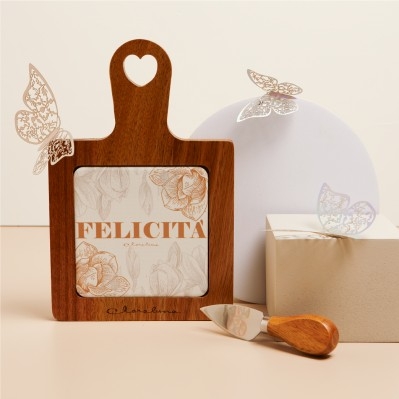 TAGLIERE ACACIA FELICITA' CON COLTELLINO - CLARALUNA 2025
