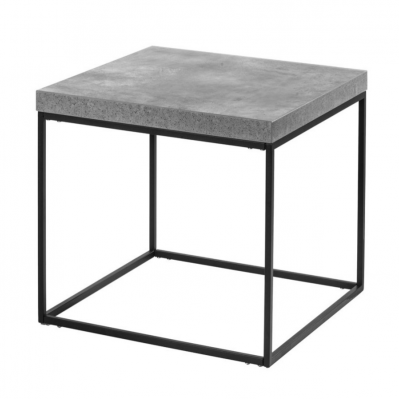 Tavolino Quadrato - Grigio Cemento