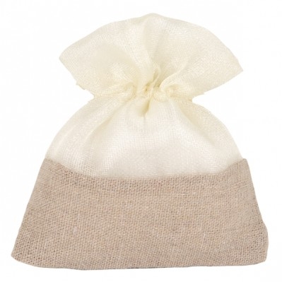 SACCHETTO CONFETTI CM.10X12 CREMA