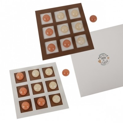 BOMBONIERA - GIOCO TRIS CM.13X13 CON BOX 