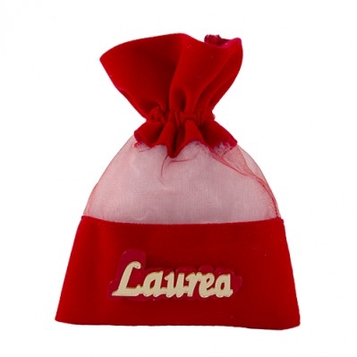 UNIVERSITA' BAG CM 10X13 SACCHETTO CONFETTI LAUREA