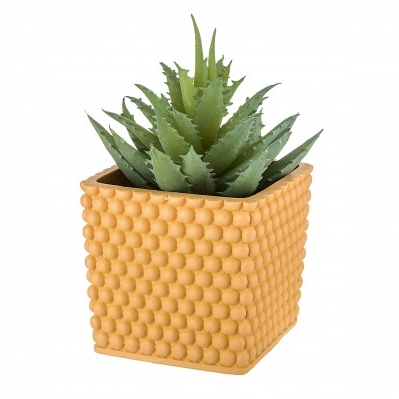 VASETTO PALLINI 7X7 ARANCIO
