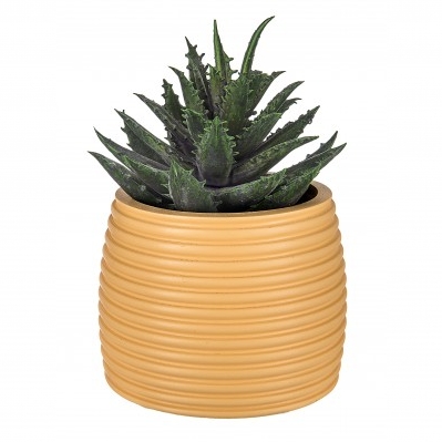 VASETTO RIGHE H.6 ARANCIO