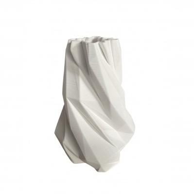 VASO LINEA MODERNA PORCELLANA BIANCA