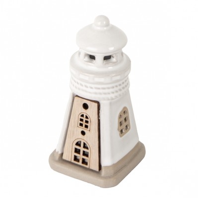 BOMBONIERA - WOOD FARO LED H.9,5 