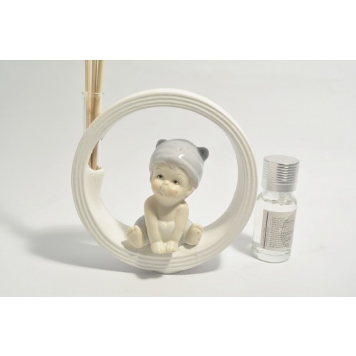 Bebè in ceramica con profumatore Collezione 2020
