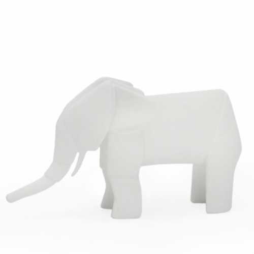 Origami elefante - porcellana