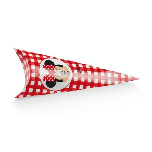 Cono portaconfetti Disney Minnie's Party Rosso
