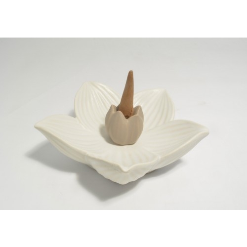 Brucia incenso in ceramica con cono incenso- Collezione 2020