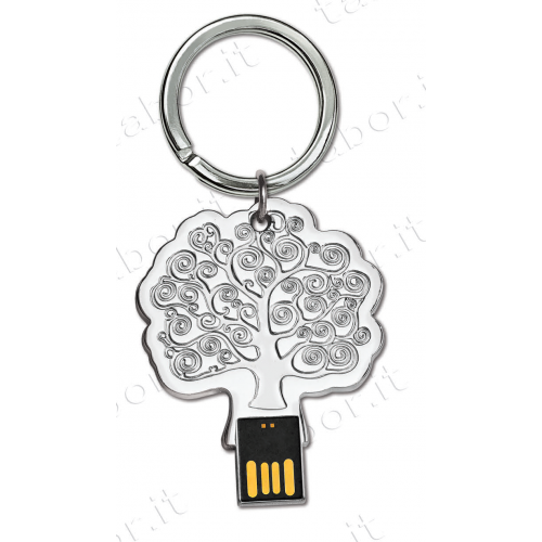 Portachiavi albero USB con scatola