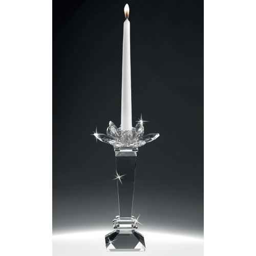 CANDELIERE CON FIORE IN CRISTALLO - RANOLDI