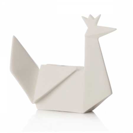 Origami pavone - porcellana