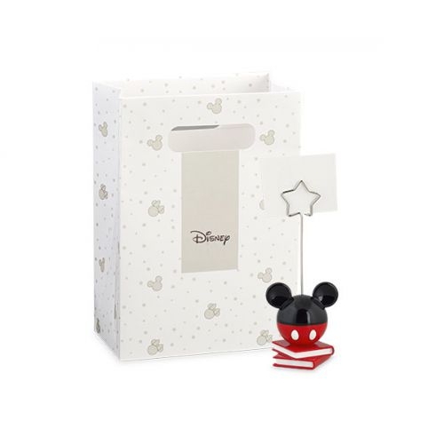 Bomboniera Disney in resina topolino rosso e nero segnaposto