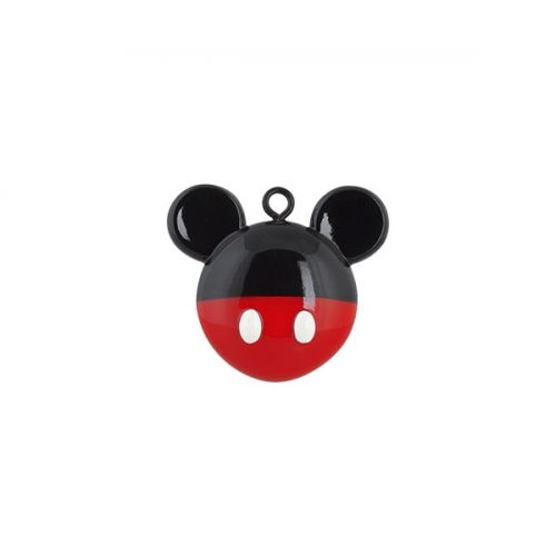 Bomboniera Disney in resina topolino rosso e nero chiudipacco