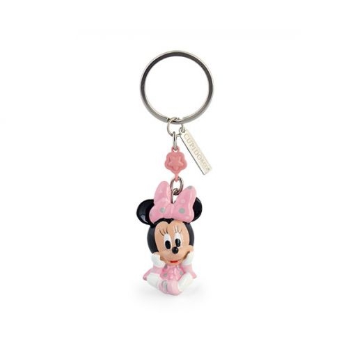 Bomboniera Disney in resina Minnie rosa portachiavi 3D