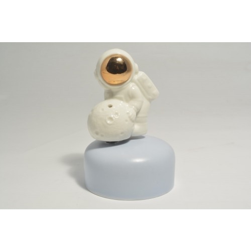  Carillon Astronauta con luna in ceramica - Collezione 2020