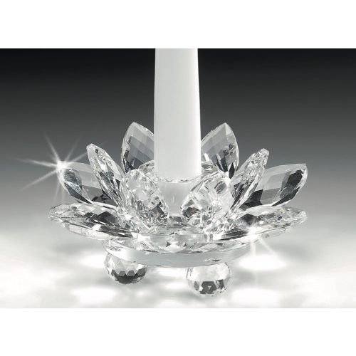 Candeliere cristallo ninfea - BOMBONIERA RANOLDI