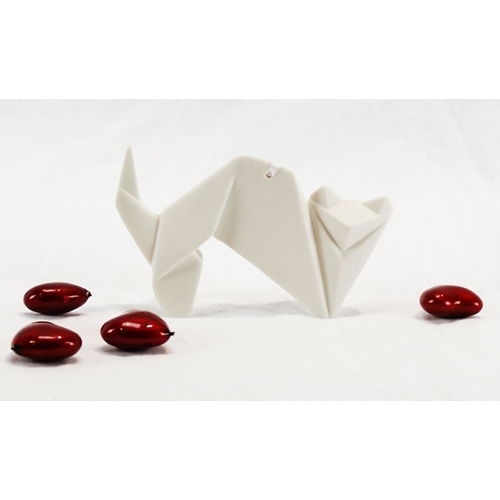 Origami gatto - porcellana