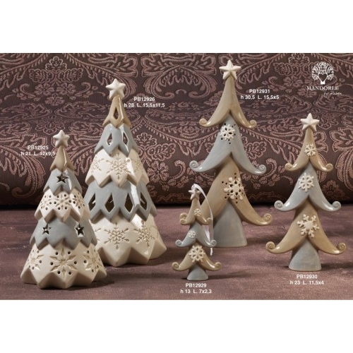 ALBERO NATALE B-A 30.5 CM.CERAM