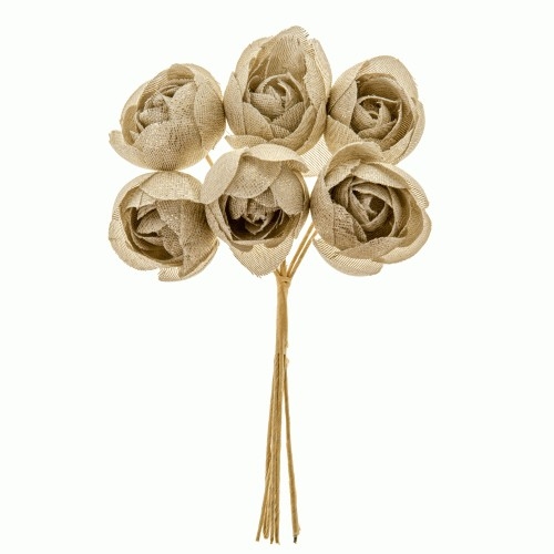 BOCCIOLO SINGOLO CM.3,5 ORO 