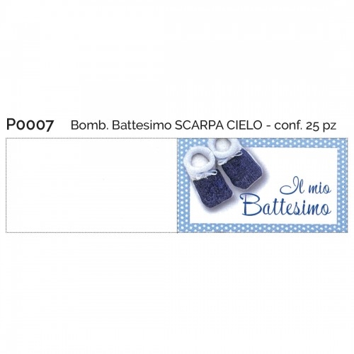 BOMB.BATTESIMO SCARPA C.LO CONF.25PZ