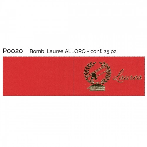 BOMB.LAUREA ALLORO CONF.25 PZ