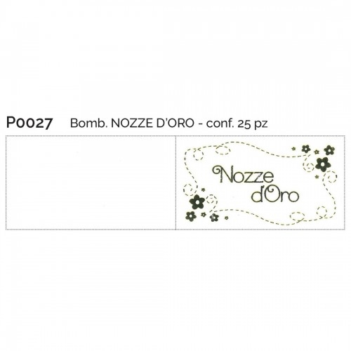 BOMB.NOZZE D'ORO CONF.25 PZ