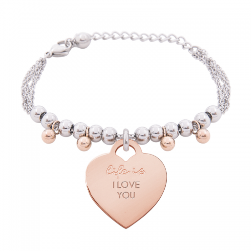 Bracciale Life is Love – I LOVE YOU