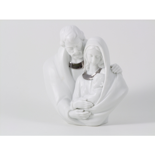 BUSTO SACRA FAMIGL BISQ/PLATINO H13