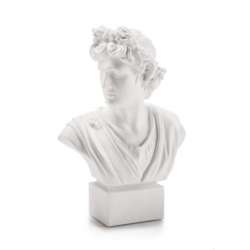 BUSTO APOLLO CM 35 BIANCO